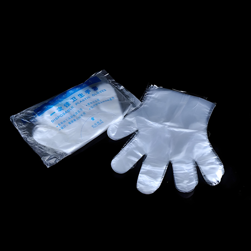 Su geçirmez ve yağa dayanıklı Kirli beyaz HDPE eldivenler Su geçirmez ve yağa dayanıklı Kirli beyaz HDPE eldivenler